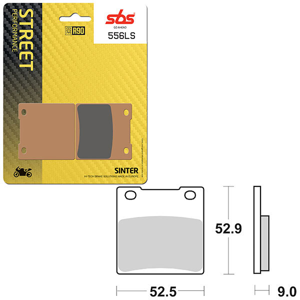 SBS PERFORMANCE LS SINTER BRAKE PAD (6260556108)