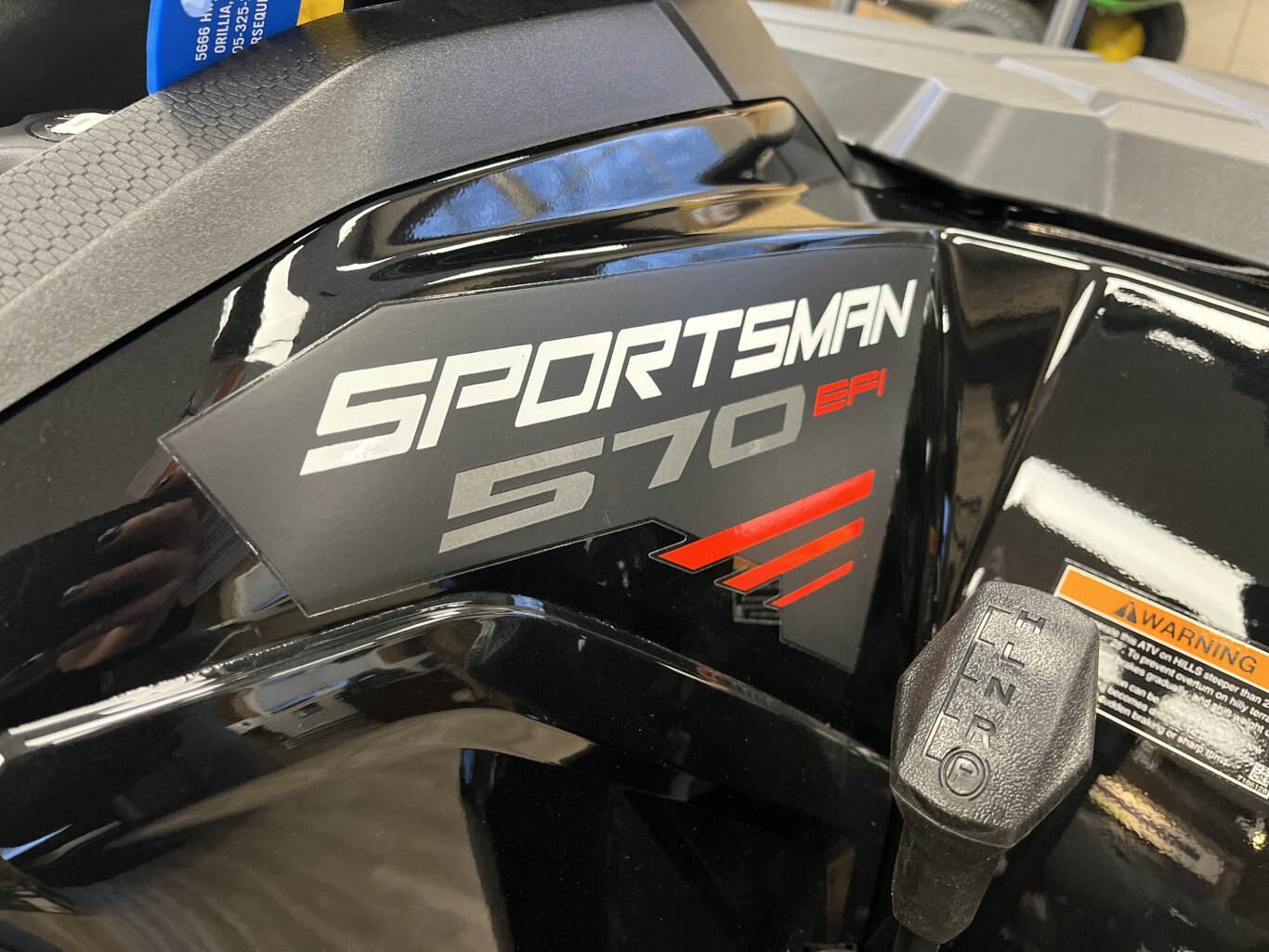 2025 Polaris Sportsman 570 Trail Onyx Black