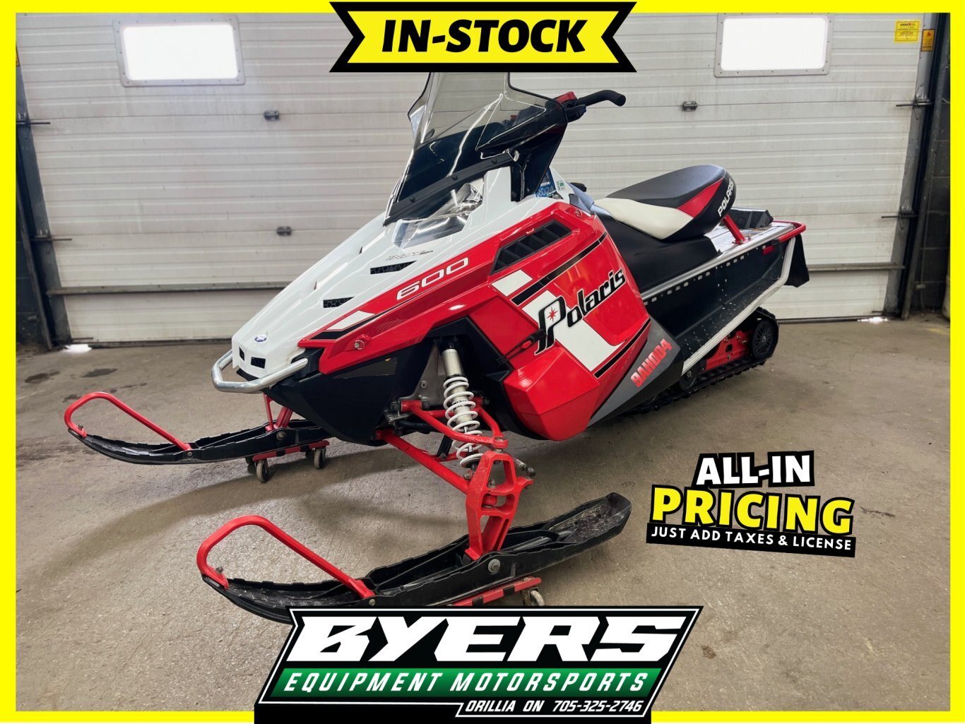 2015 Polaris 600 INDY SP 60th Anniversary