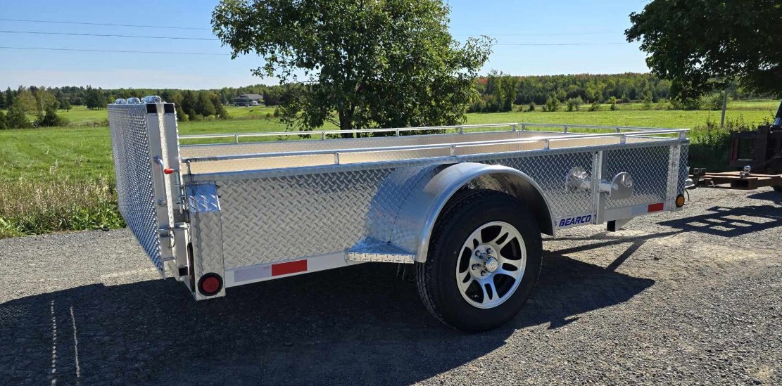 5x10 BEARCO ALUMINUM UTILITY TRAILER