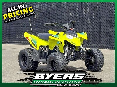 2026 Polaris Outlaw 110 EFI Lime Squeeze