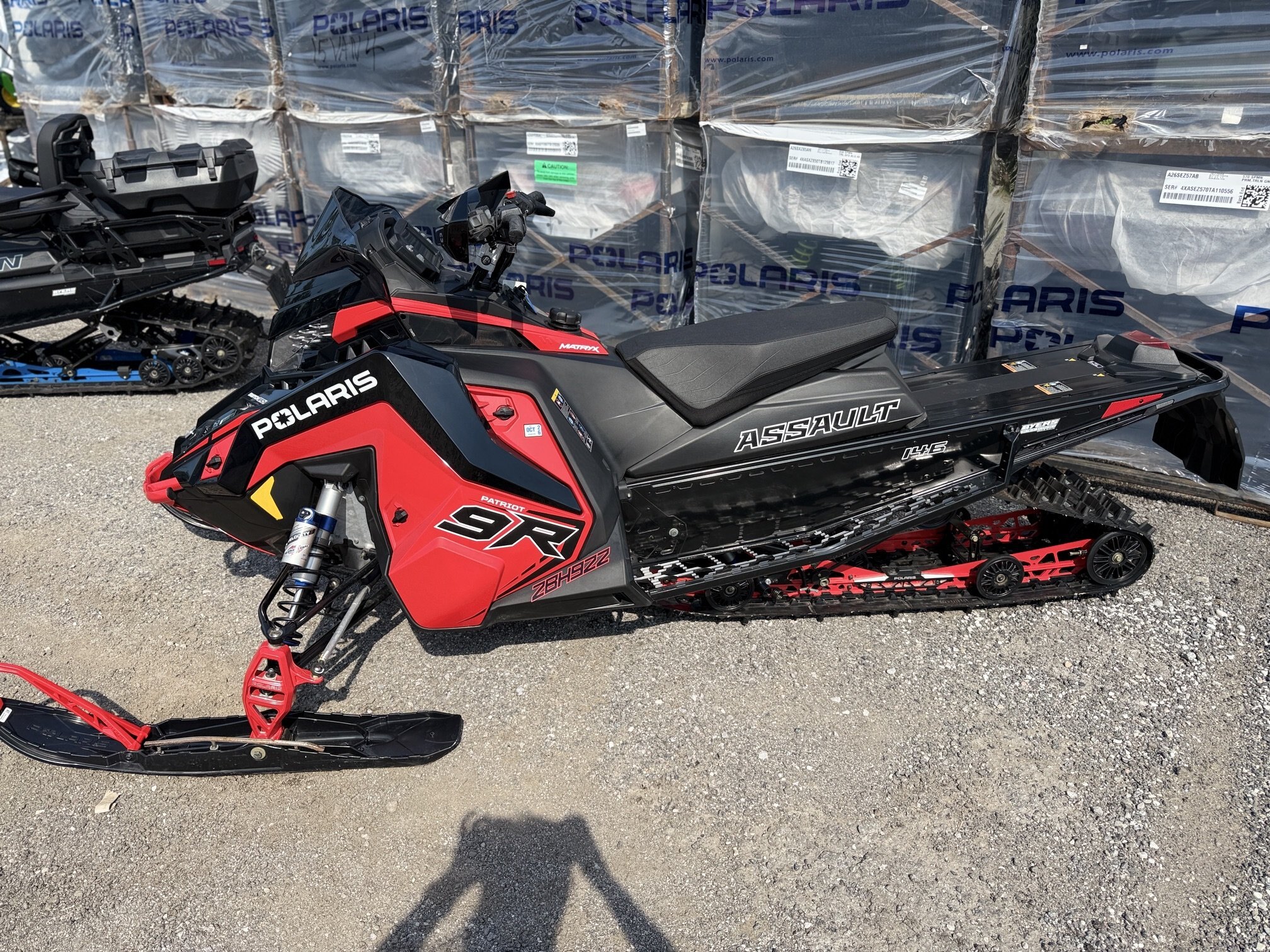2026 Polaris Patriot 9R Switchback Assault 146 Race IFS Demo