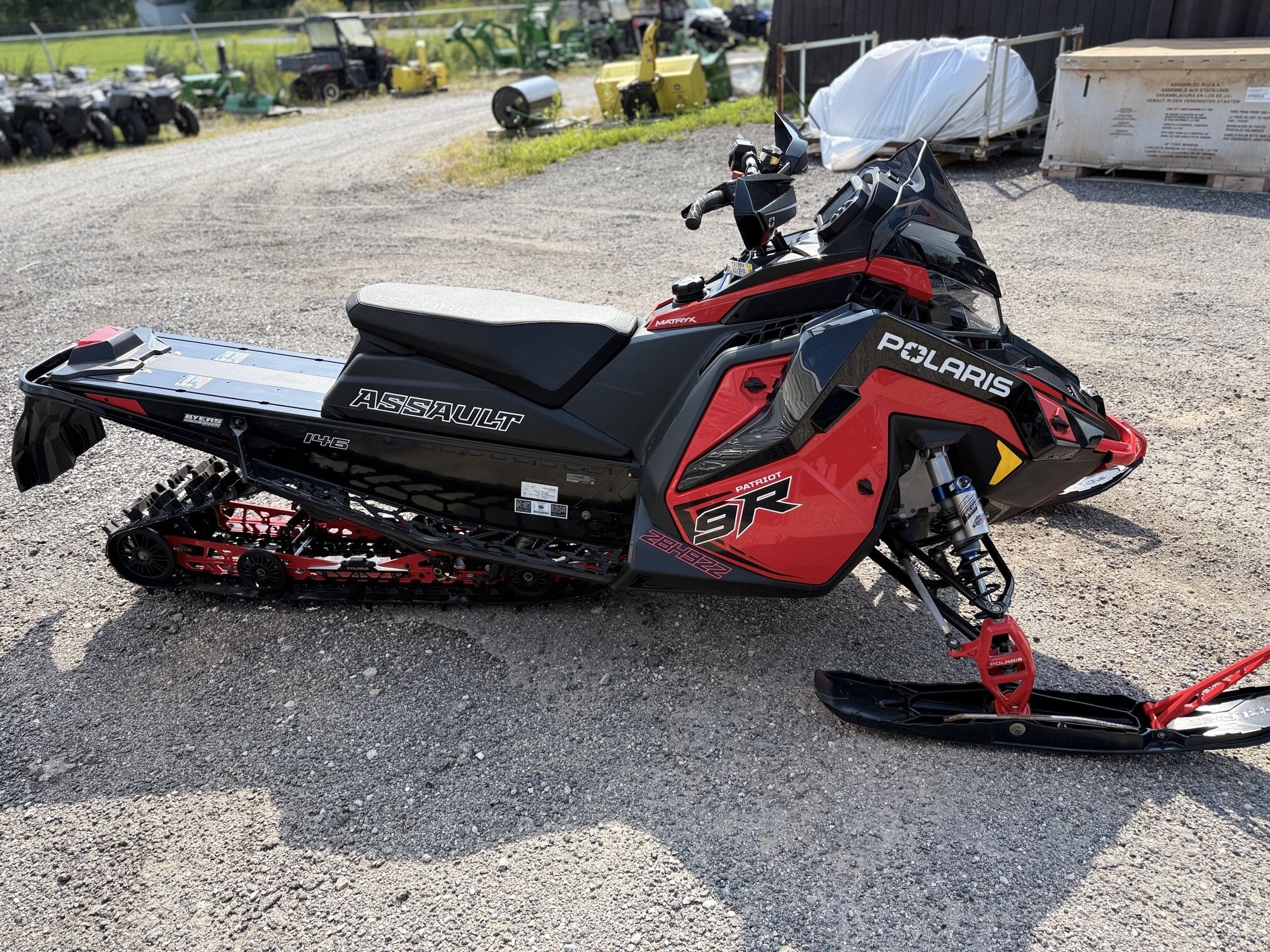 2026 Polaris Patriot 9R Switchback Assault 146 Race IFS Demo