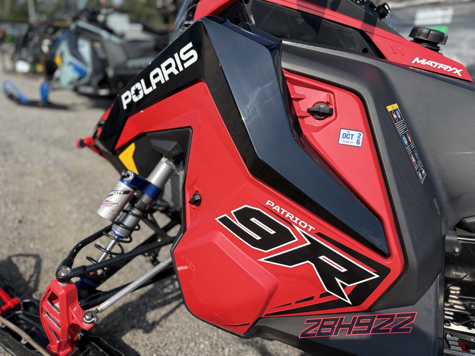 2026 Polaris Patriot 9R Switchback Assault 146 Race IFS Demo