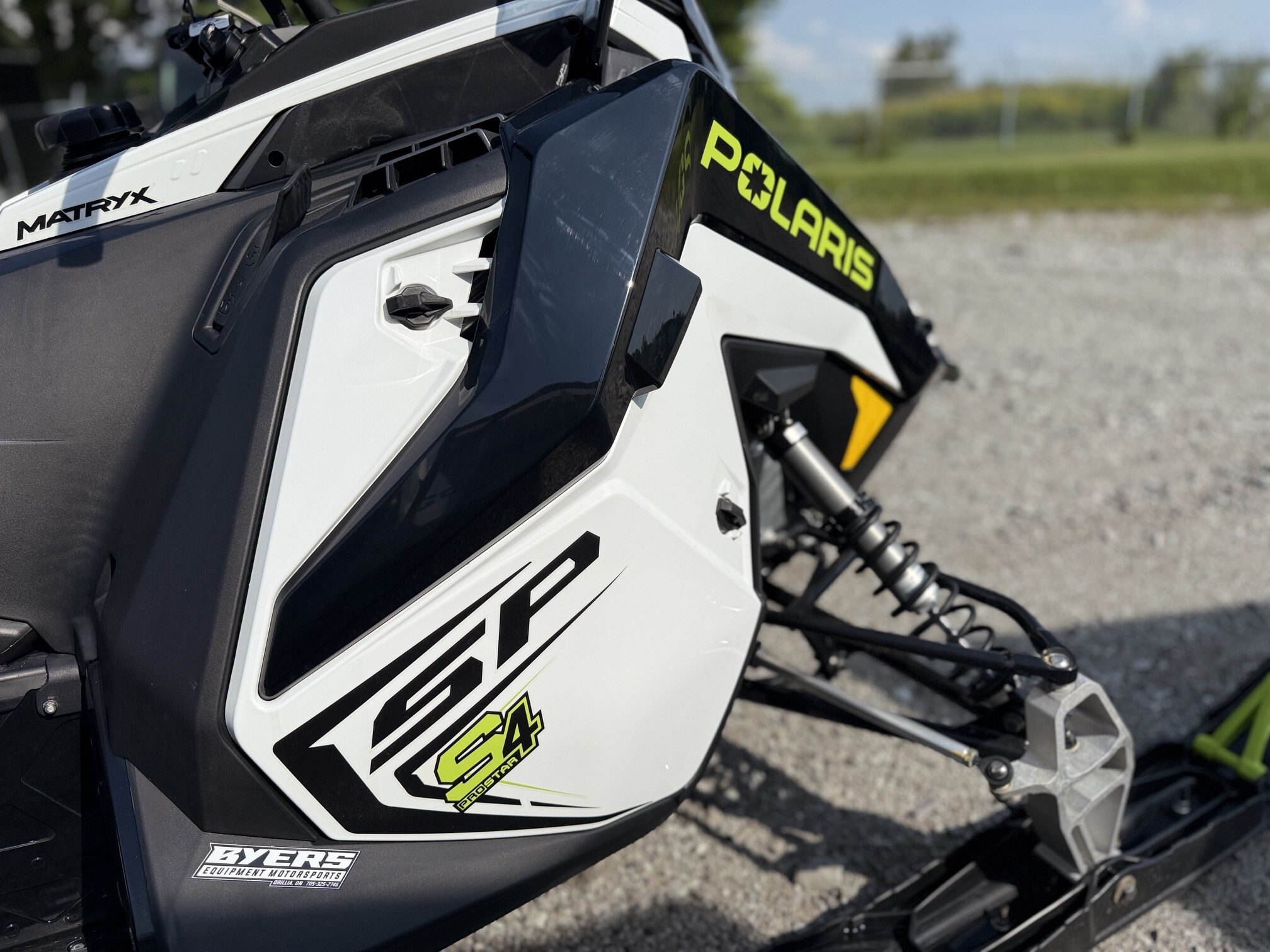 2026 Polaris PROSTAR S4 INDY SP 137 White Lightning Demo