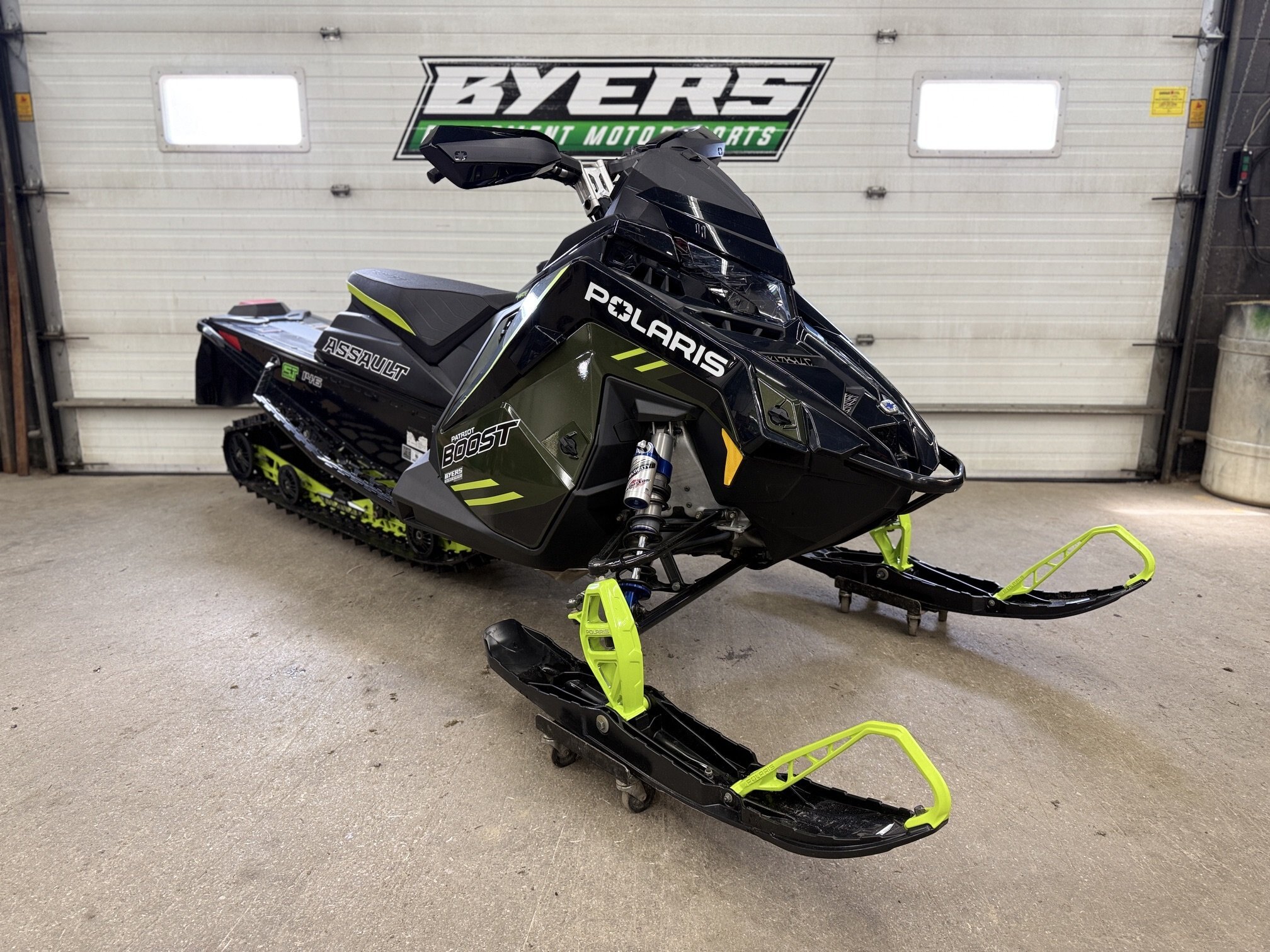 2026 Polaris Patriot Boost Switchback Assault 146 Race IFS Demo