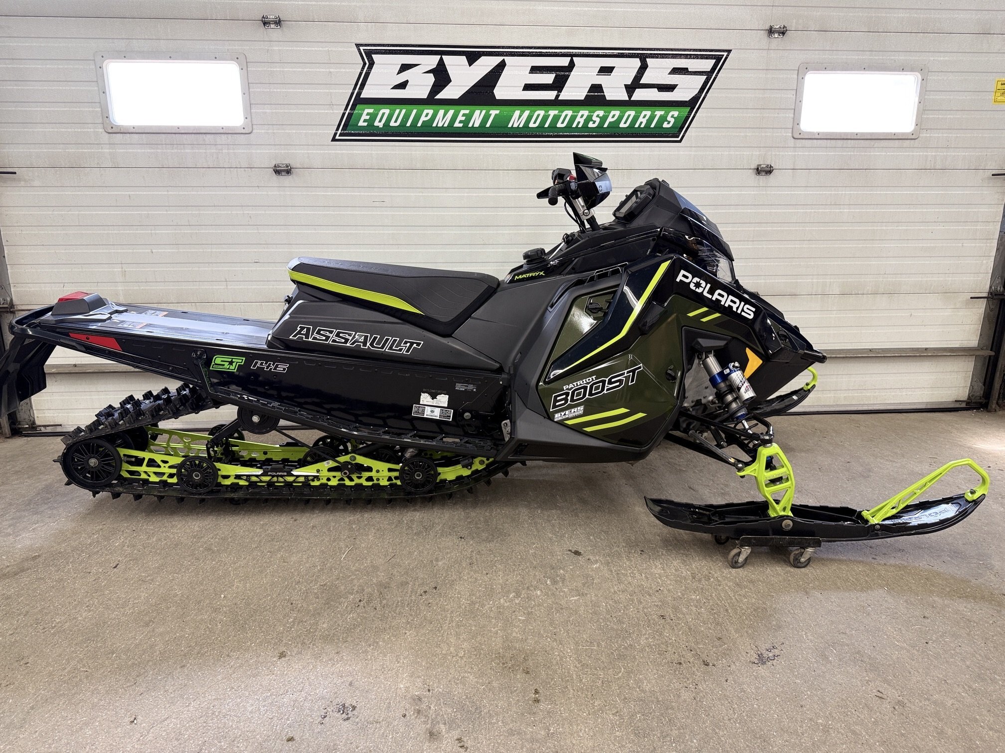 2026 Polaris Patriot Boost Switchback Assault 146 Race IFS Demo
