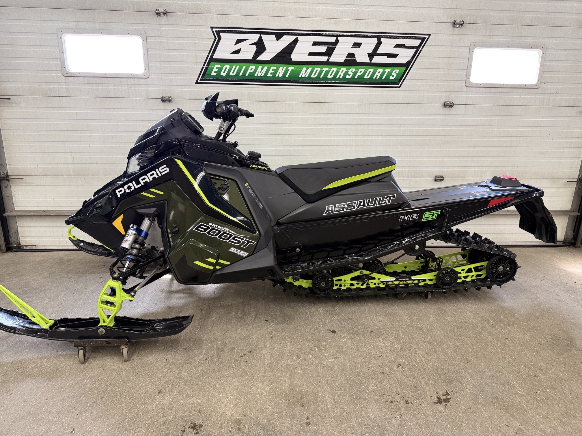 2026 Polaris Patriot Boost Switchback Assault 146 Race IFS Demo