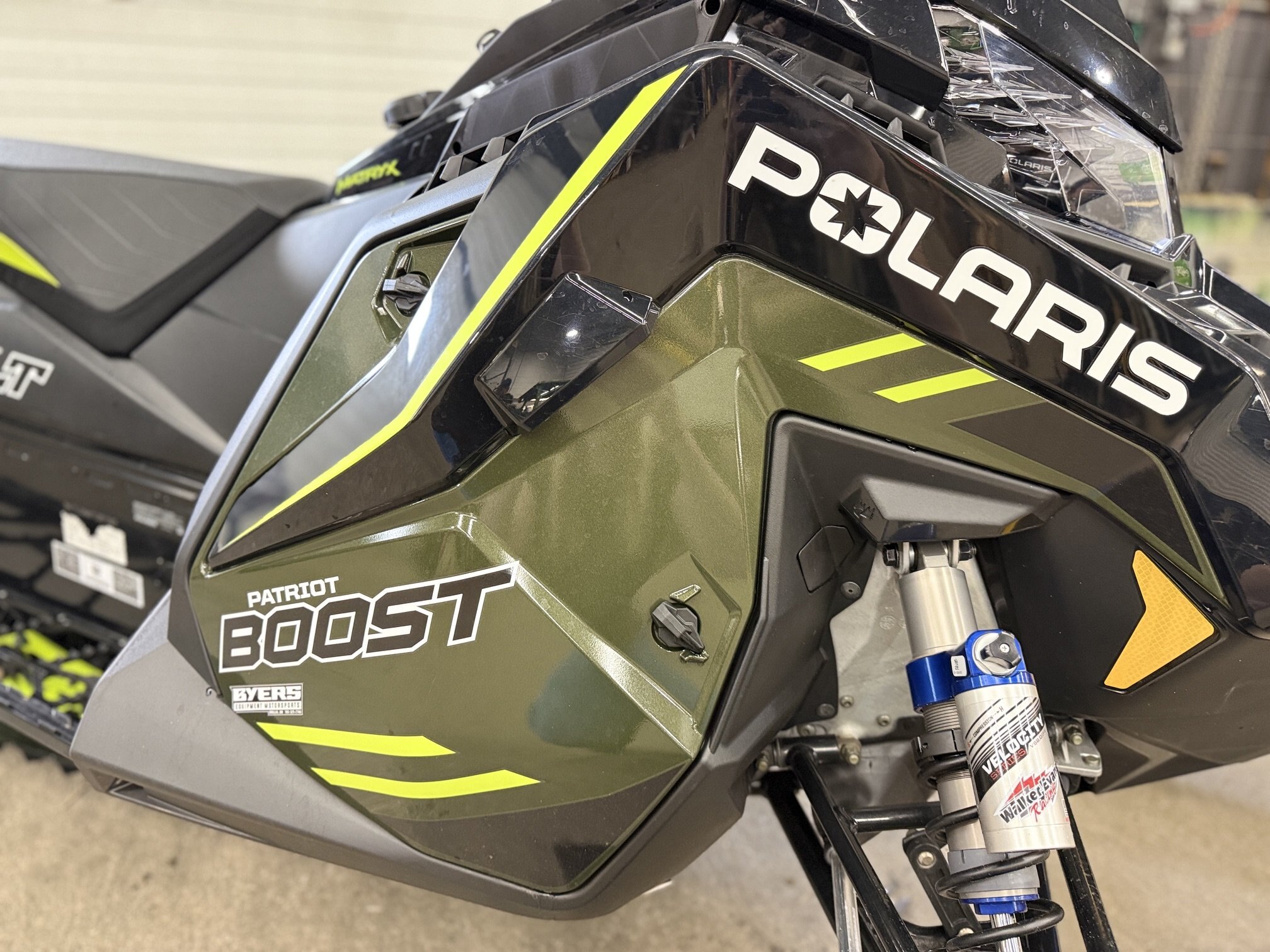 2026 Polaris Patriot Boost Switchback Assault 146 Race IFS Demo