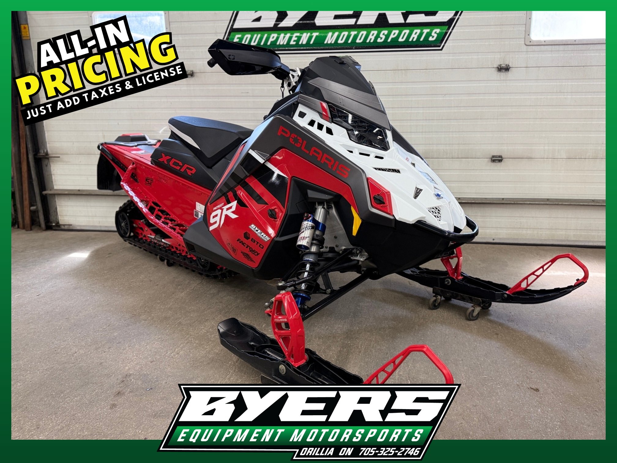 2026 Polaris Patriot 9R INDY XCR 137 Demo