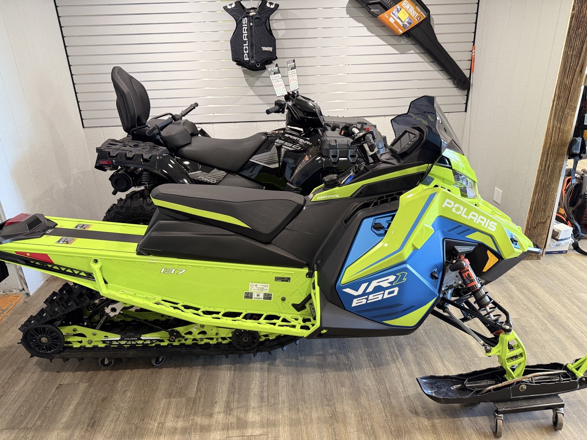 2026 Polaris Patriot 650 INDY VR1 137 DYNAMIX Demo