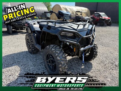 2026 Polaris Sportsman 570 Trail Onyx Black