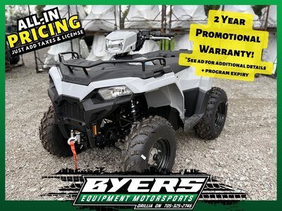 2026 Polaris SPORTSMAN 450 H.O. Ghost Gray w/ 2500lb Winch