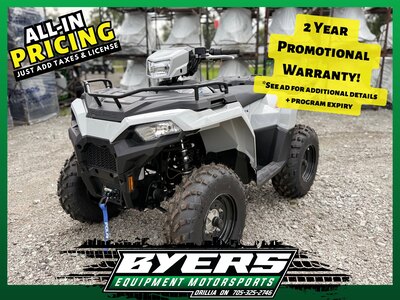 2026 Polaris SPORTSMAN 450 H.O. Ghost Gray w/ 3500 Winch