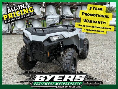 2026 Polaris SPORTSMAN 450 H.O. Ghost Gray - 5 Yr Warranty