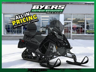 2027 Polaris 650 INDY Adventure 137 1.25 ICE Gloss Black