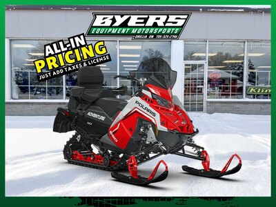 2027 Polaris 650 INDY Adventure 137 1.25 ICE Indy Red