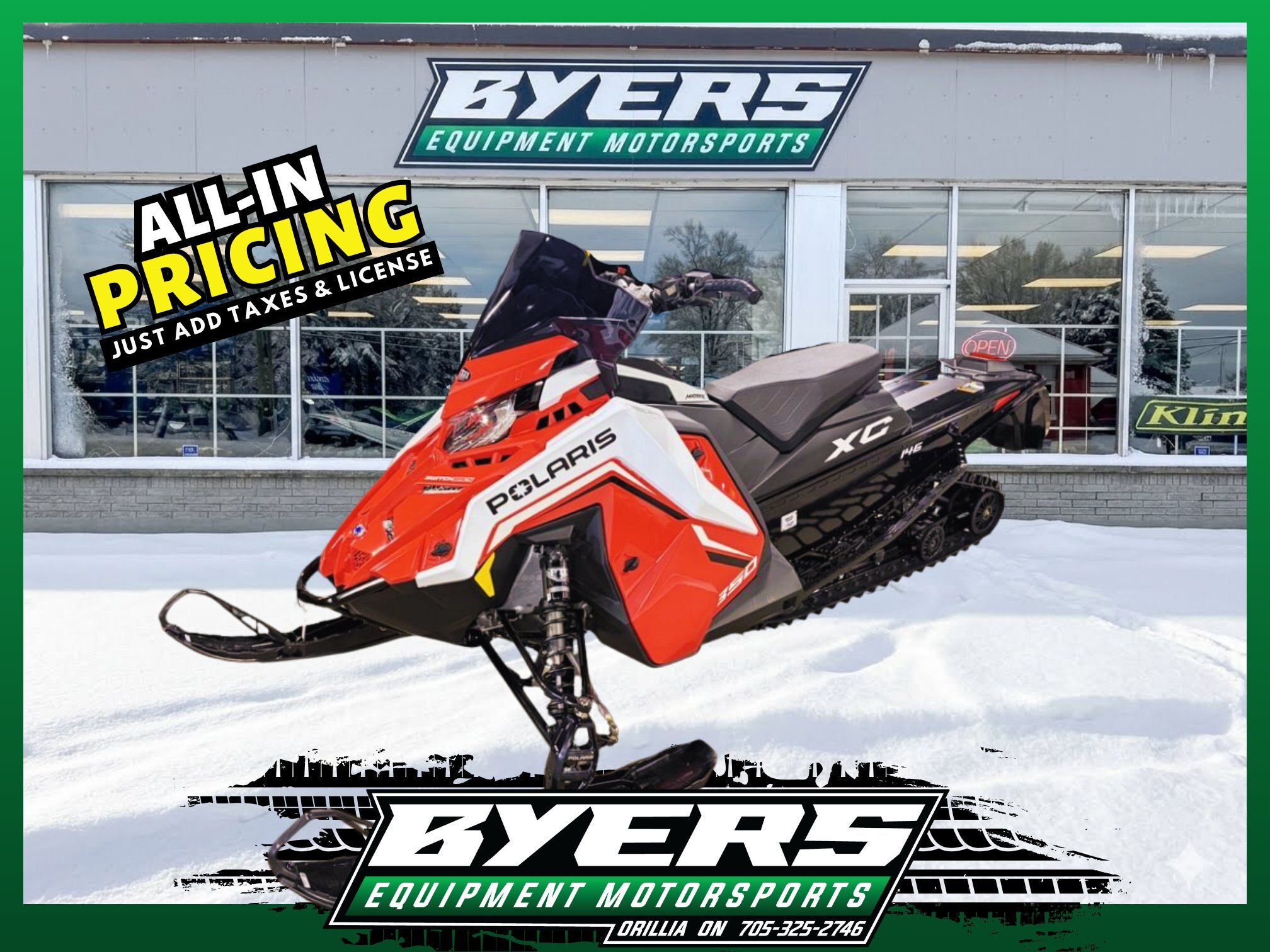 2027 Polaris 850 Switchback XC 146 1.6 7S Indy Red