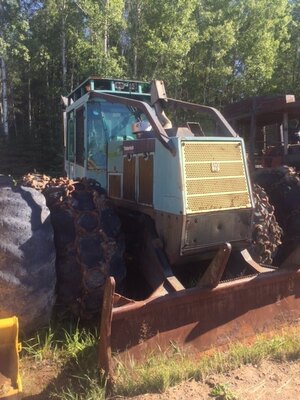 660 Timberjack Skidder