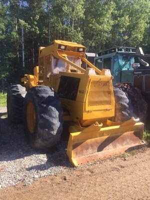 665D Clark Grapple Skidder