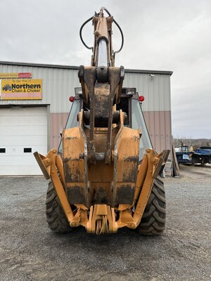580SE 2 wheel drive Case Backhoe