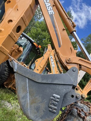 2008 Case 590SM+ Loader Backhoe