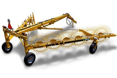 Vermeer VRB12 High-Capacity Bifold Wheel Rake