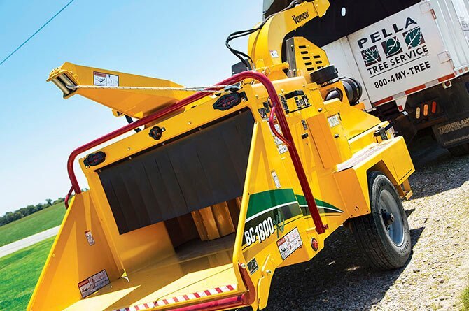Vermeer BC1800XL Tier 4 Final Brush Chipper