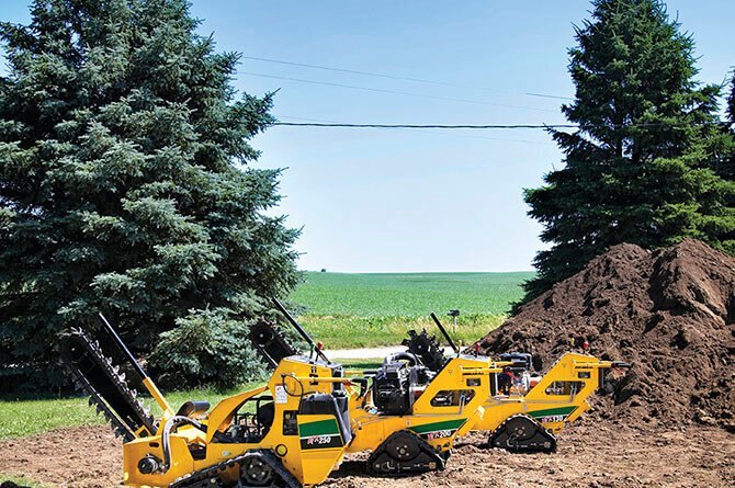 Vermeer RTX130 Pedestrian Trencher