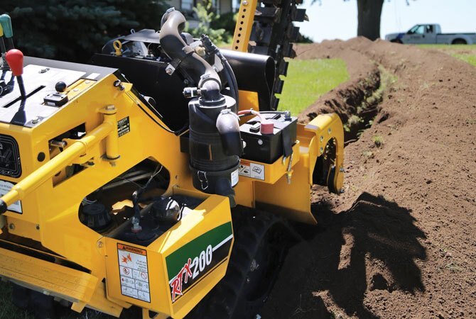 Vermeer RTX200 Pedestrian Trencher