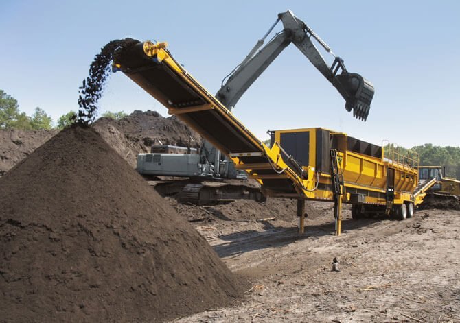 Vermeer TR521 Trommel Screen