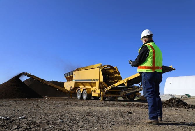 Vermeer TR6450 Trommel Screen