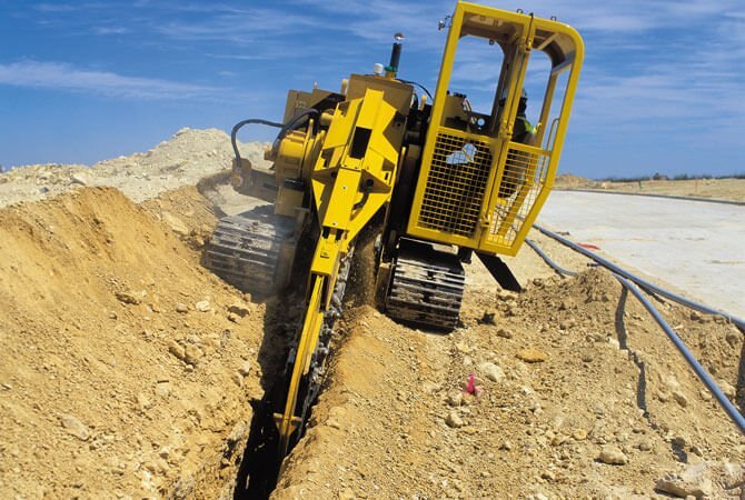 Vermeer T555III Pipeline Trencher