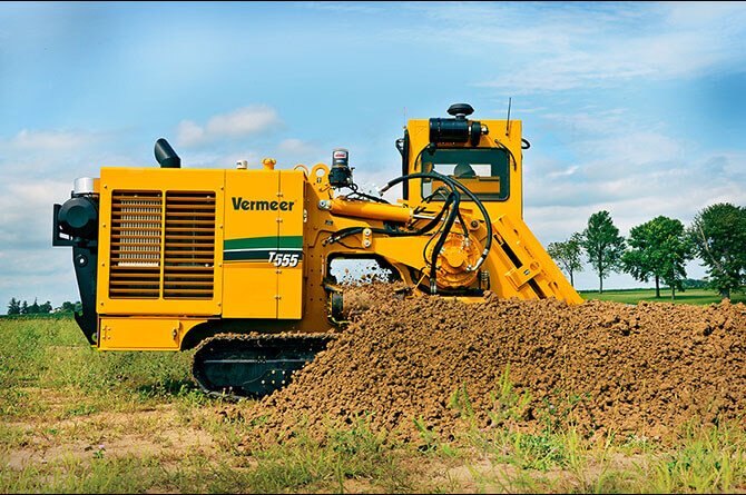 Vermeer T555III Pipeline Trencher