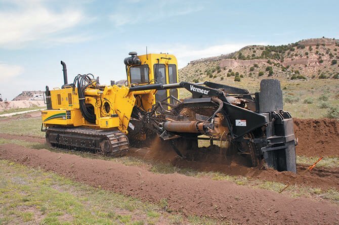 Vermeer T655III Pipeline Trencher