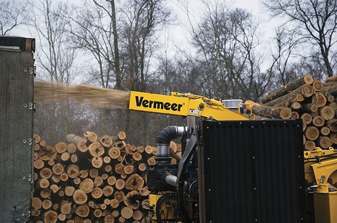 Vermeer WC2500XL Whole Tree Chipper