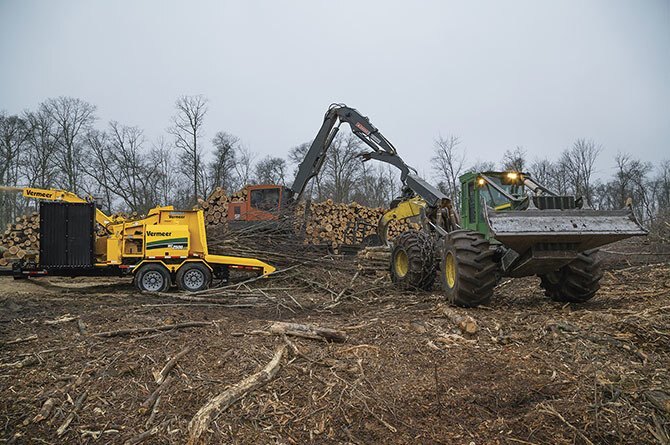 Vermeer WC2500XL Whole Tree Chipper