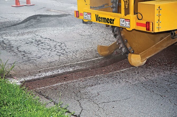 Vermeer CC155 Concrete Cutter