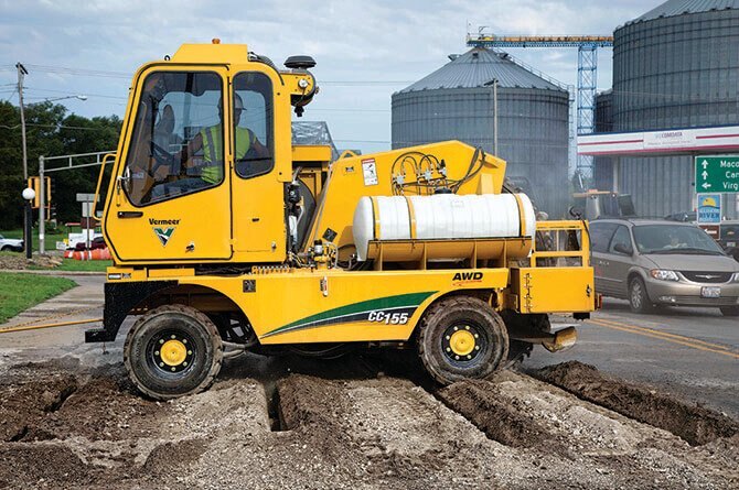 Vermeer CC155 Concrete Cutter