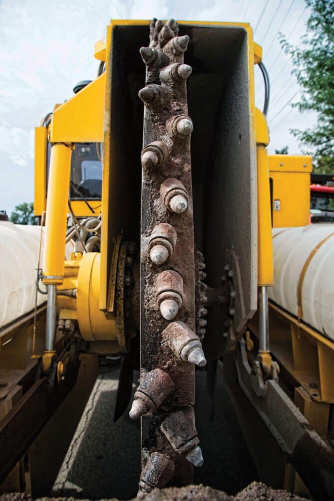 Vermeer CC155 Concrete Cutter