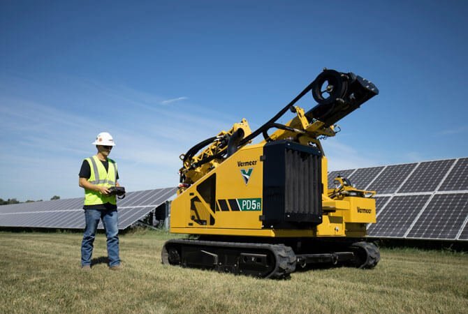 ermeer PD5R Pile Driver