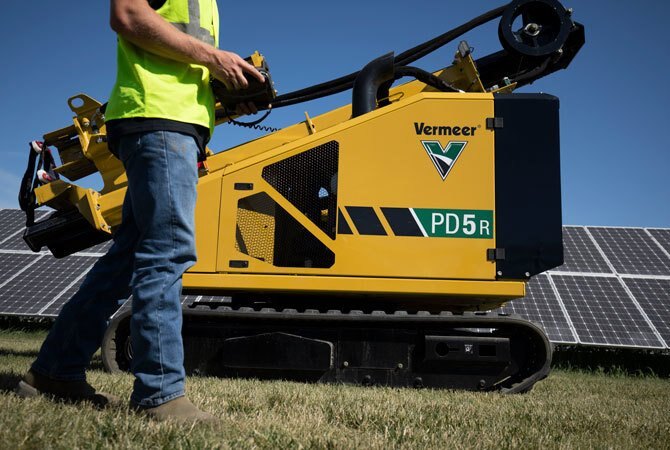 ermeer PD5R Pile Driver