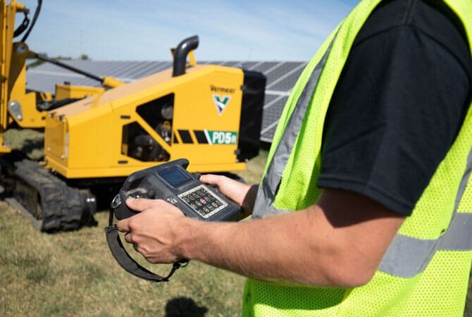 ermeer PD5R Pile Driver