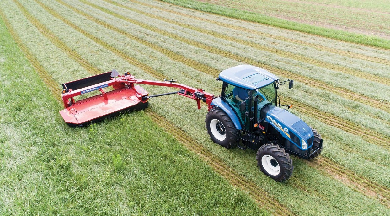 New Holland Discbine® Side Pull Disc Mower Conditioners Discbine® 210