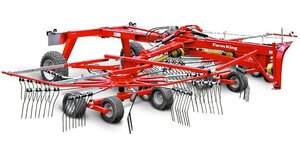 Farm king - DOUBLE ROTARY RAKE Model Enoduo 780