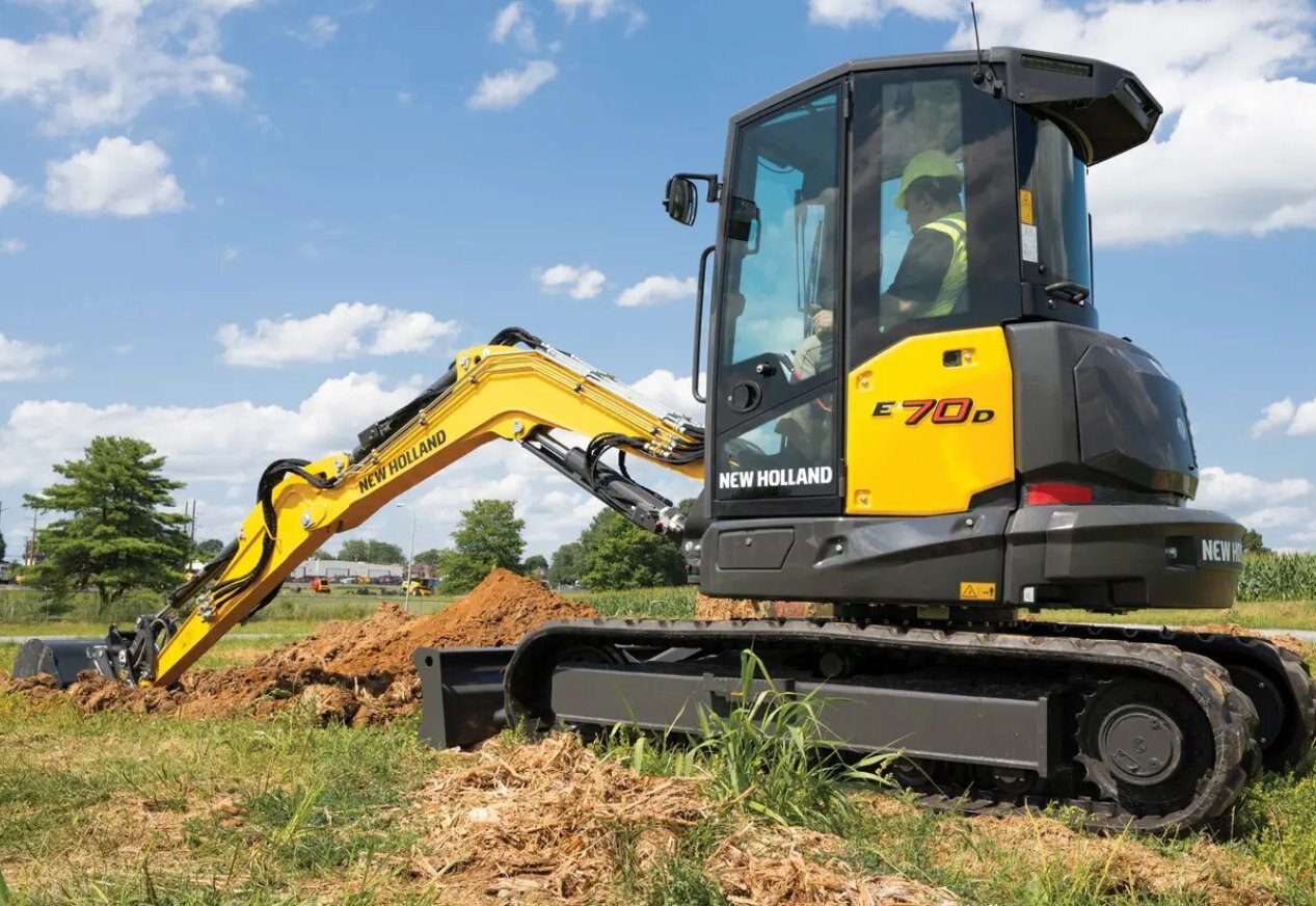 New Holland E70D Midi Excavators