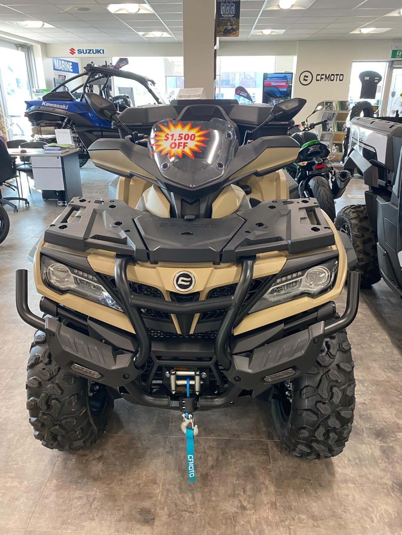 2024 CFMOTO CFORCE 1000 OVERLAND Desert Tan ( IN STOCK )