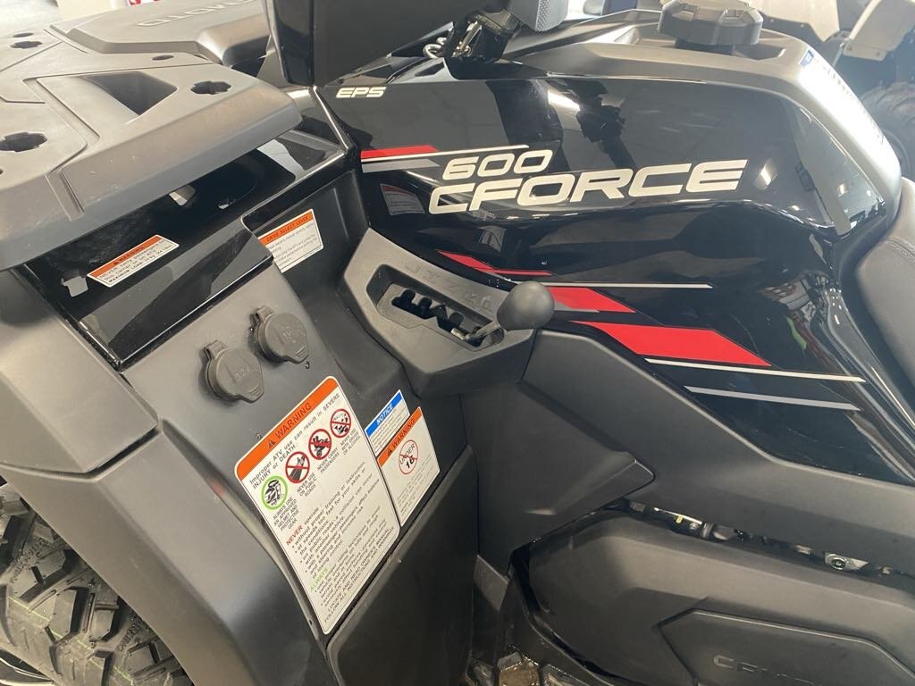 2024 CFMOTO CFORCE 600 Jet Black 1UP SEAT ( IN STOCK )