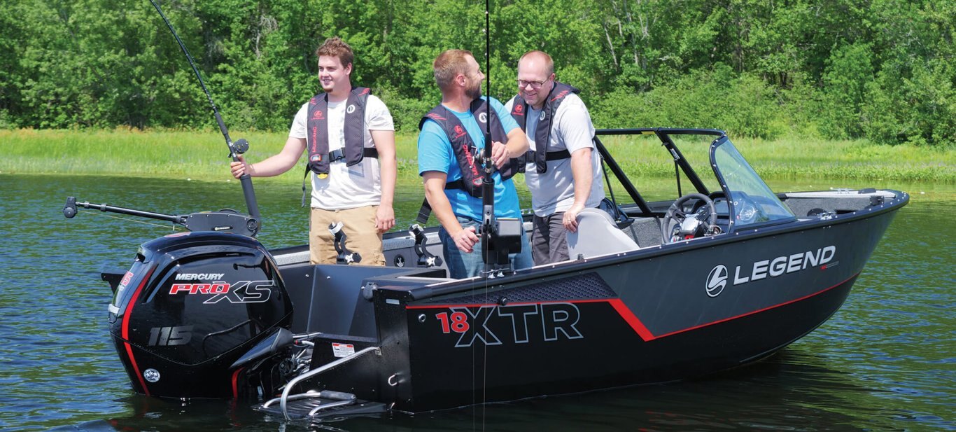 Legend Boats 18 xtr troller