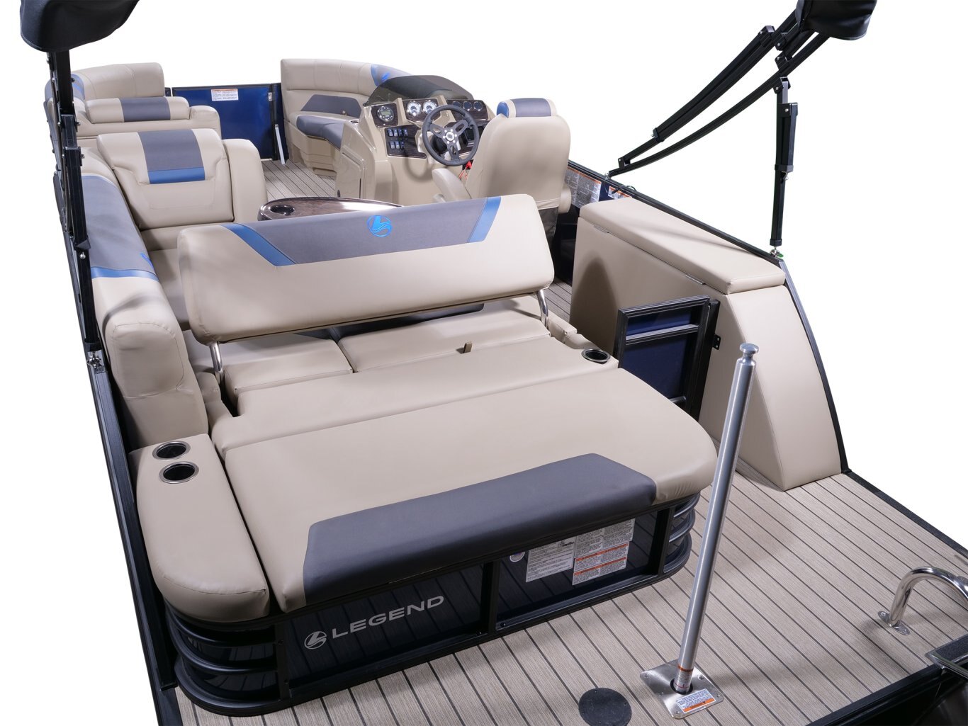 Legend Boats E Series 23 Dual Lounge 3 Tube Sport Package